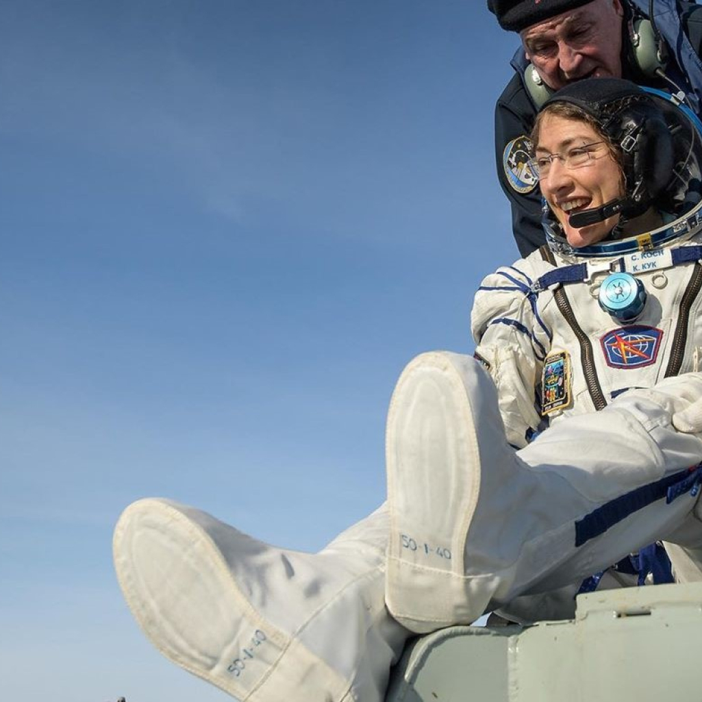 Christina Hammock Koch: Η πρώτη γυναίκα αστροναύτης που έσπασε κάθε ρεκόρ παραμονής στο διάστημα