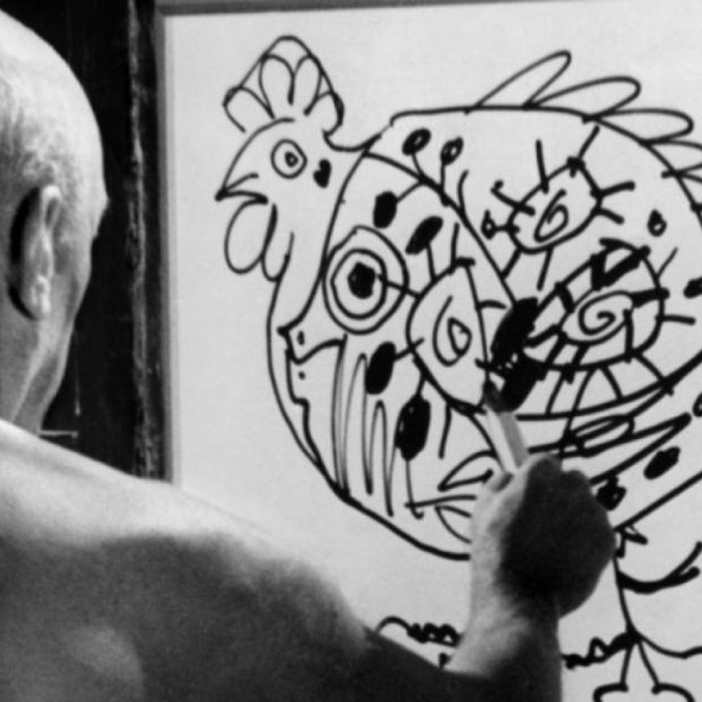 Δείτε τον Πικάσο να ζωγραφίζει ένα αριστούργημά του μέσα σε 5 λεπτά