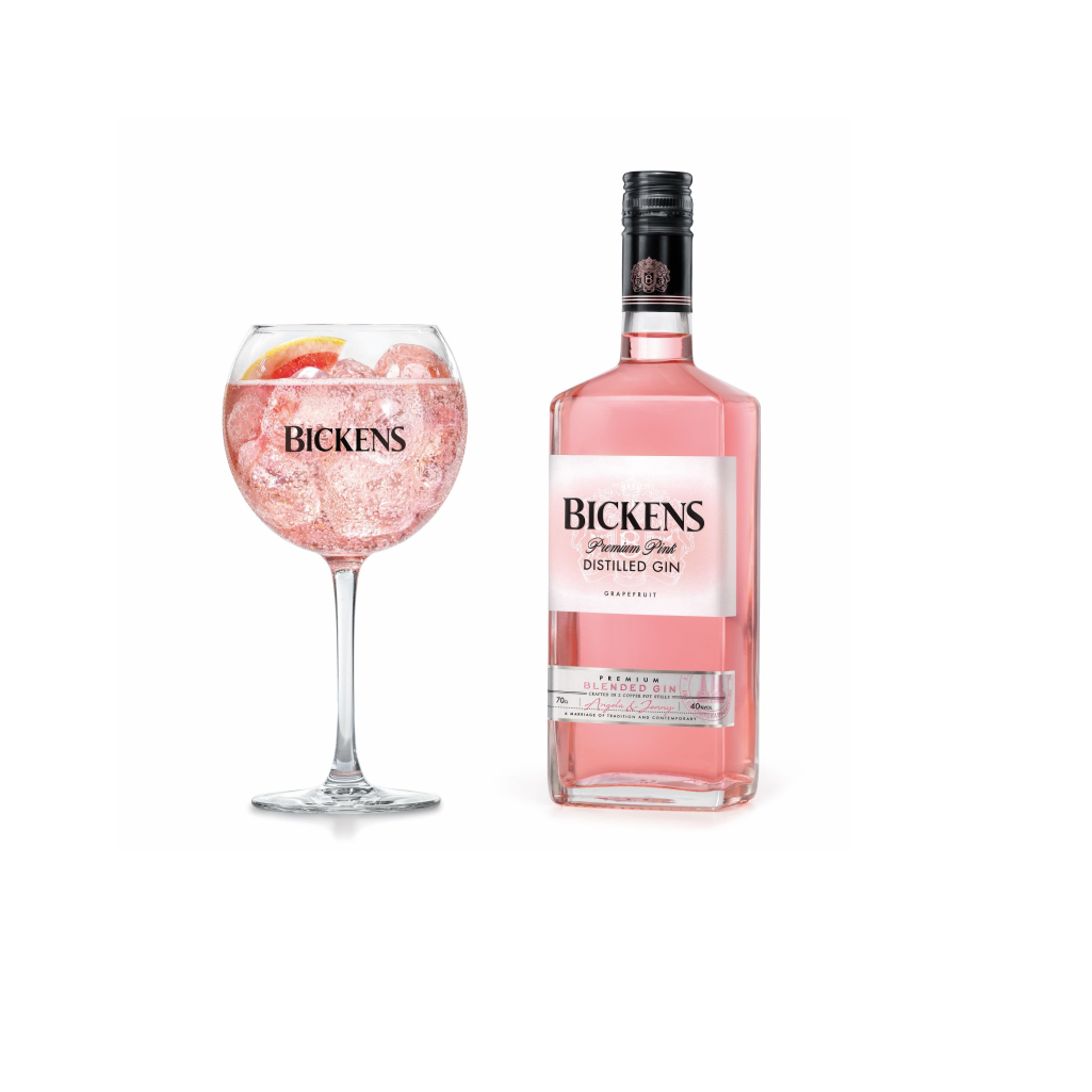 Bickens Pink Gin: Το νέο flavored Gin με φυσικό άρωμα grapefruit και baby pink χρώμα που θα απογειώσει τις αισθήσεις σου