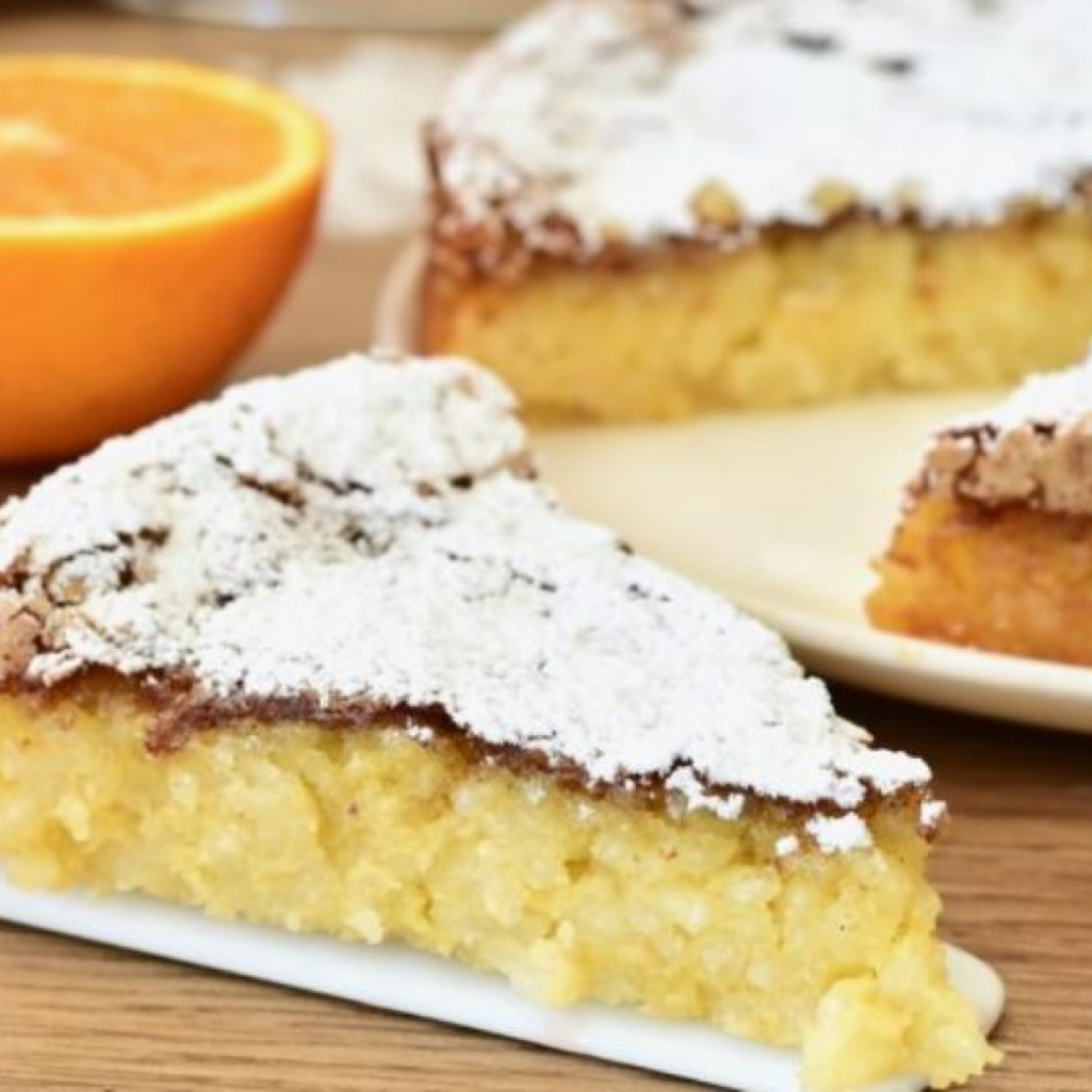 Σήμερα φτιάχνουμε ένα παραδοσιακό Ιταλικό γλυκό: Πεντανόστιμο κέικ ρυζιού 