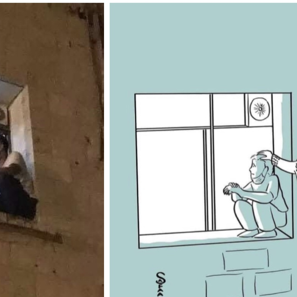 Ο Jihad Al-Suwaiti σκαρφάλωνε καθημερινά στο παράθυρο του νοσοκομείου για να βλέπει τη μητέρα του που έπασχε από κορωνοϊό