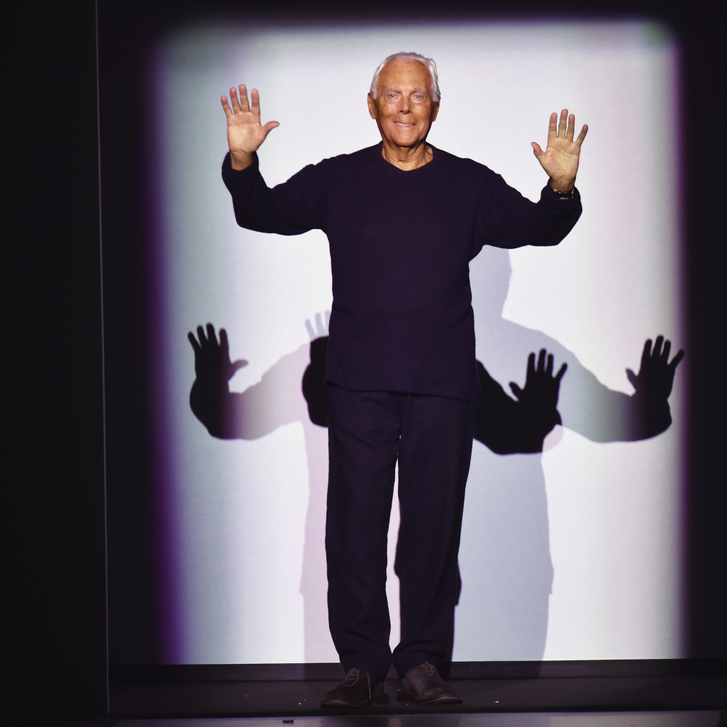 Kανένα runway: O Giorgio Armani θα παρουσιάσει τη νέα συλλογή του live στην τηλεόραση
