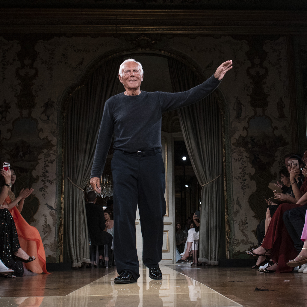 Χωρίς την παρουσία κοινού θα πραγματοποιηθεί το show του Giorgio Armani 