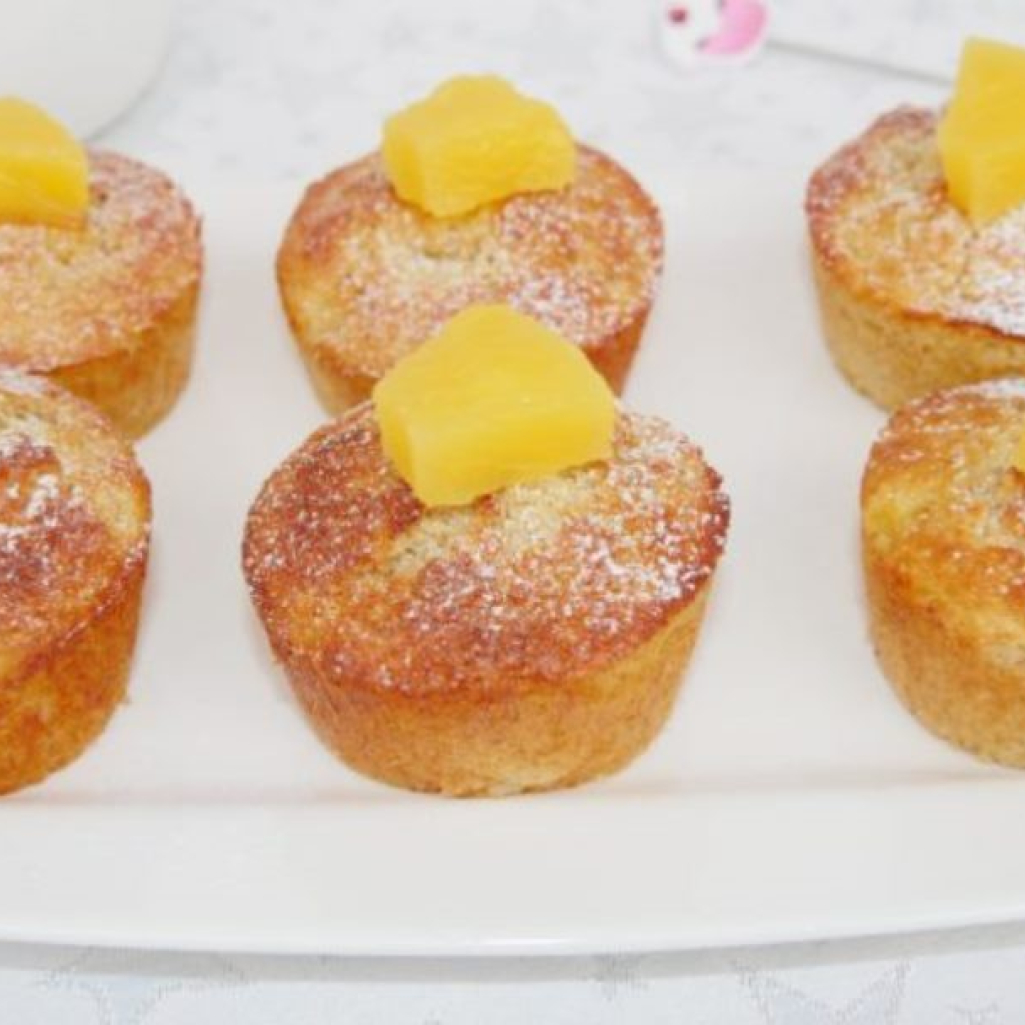 Υπέροχα και πεντανόστιμα muffins με ανανά