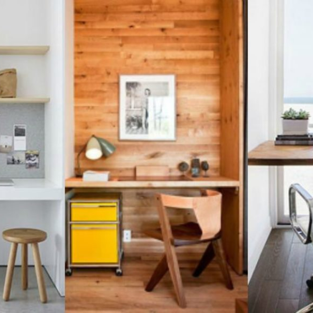 10 ξεχωριστές ιδέες για μικρό, αλλά όμορφο γραφείο στο σπίτι