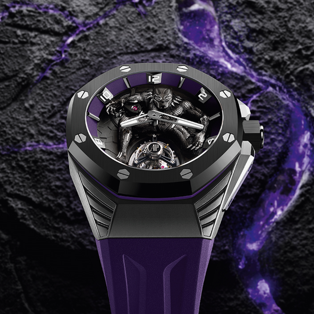 Η Audemars Piguet αποκαλύπτει την συνεργασία της με την Marvel στο Royal Oak Concept “Black Panther” Flying Tourbillon