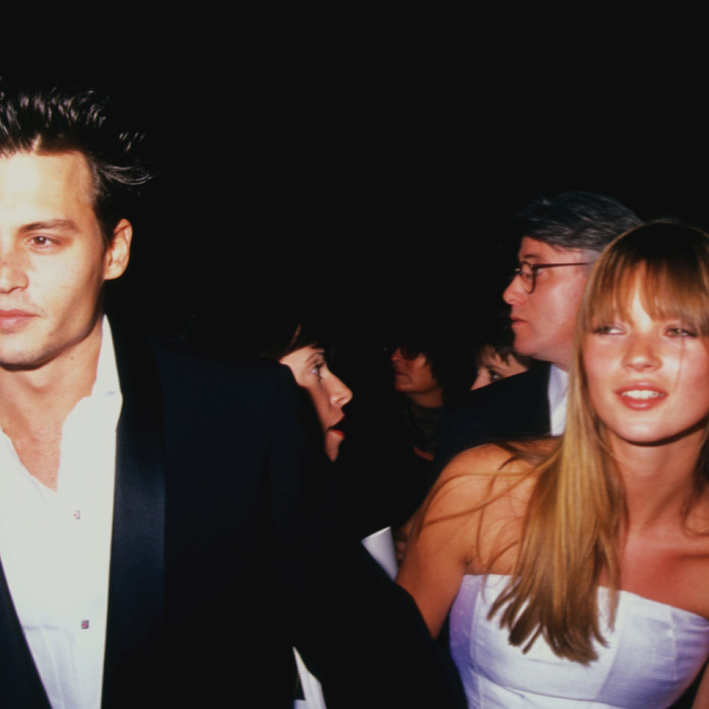 Τhrowback: Όταν η Κate Moss σταμάτησε την πασαρέλα για να φιλήσει τον Johnny Depp