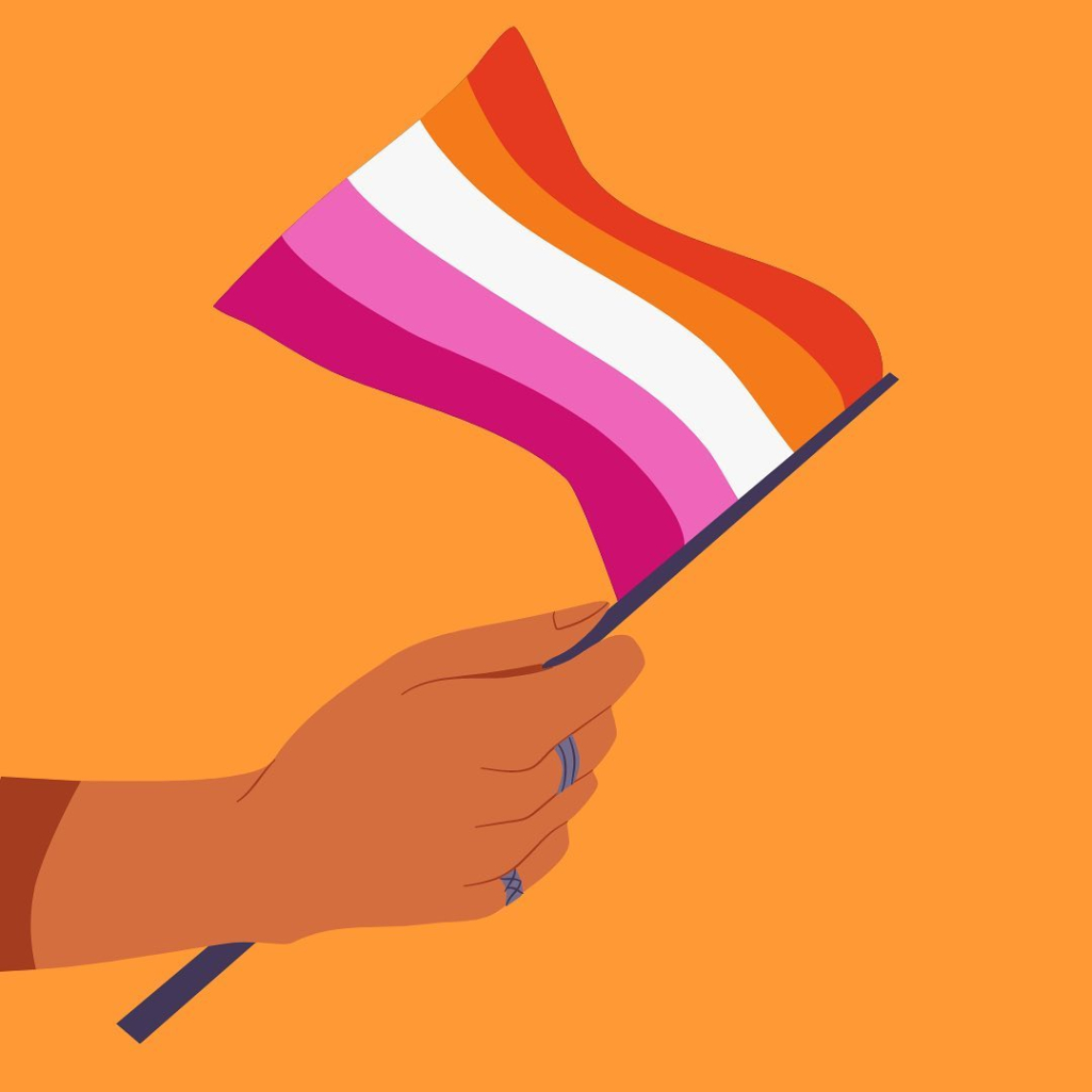 Lesbian Pride Flag: Η ιστορία πίσω από τη σημαία Υπερηφάνειας της λεσβιακής κοινότητας