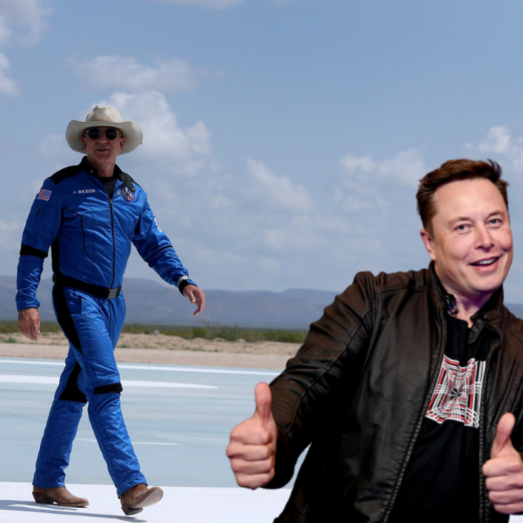 Ανωτερότητα; Ο Jeff Bezos δίνει συγχαρητήρια στον Elon Musk για τη νέα του αποστολή