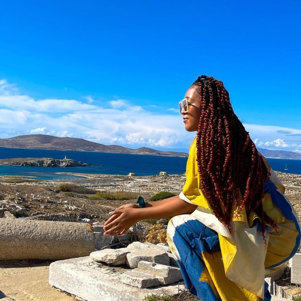 H Naomi Osaka κάνει διακοπές στη Μύκονο και δείχνει την αγάπη της για την Ελλάδα στα social media