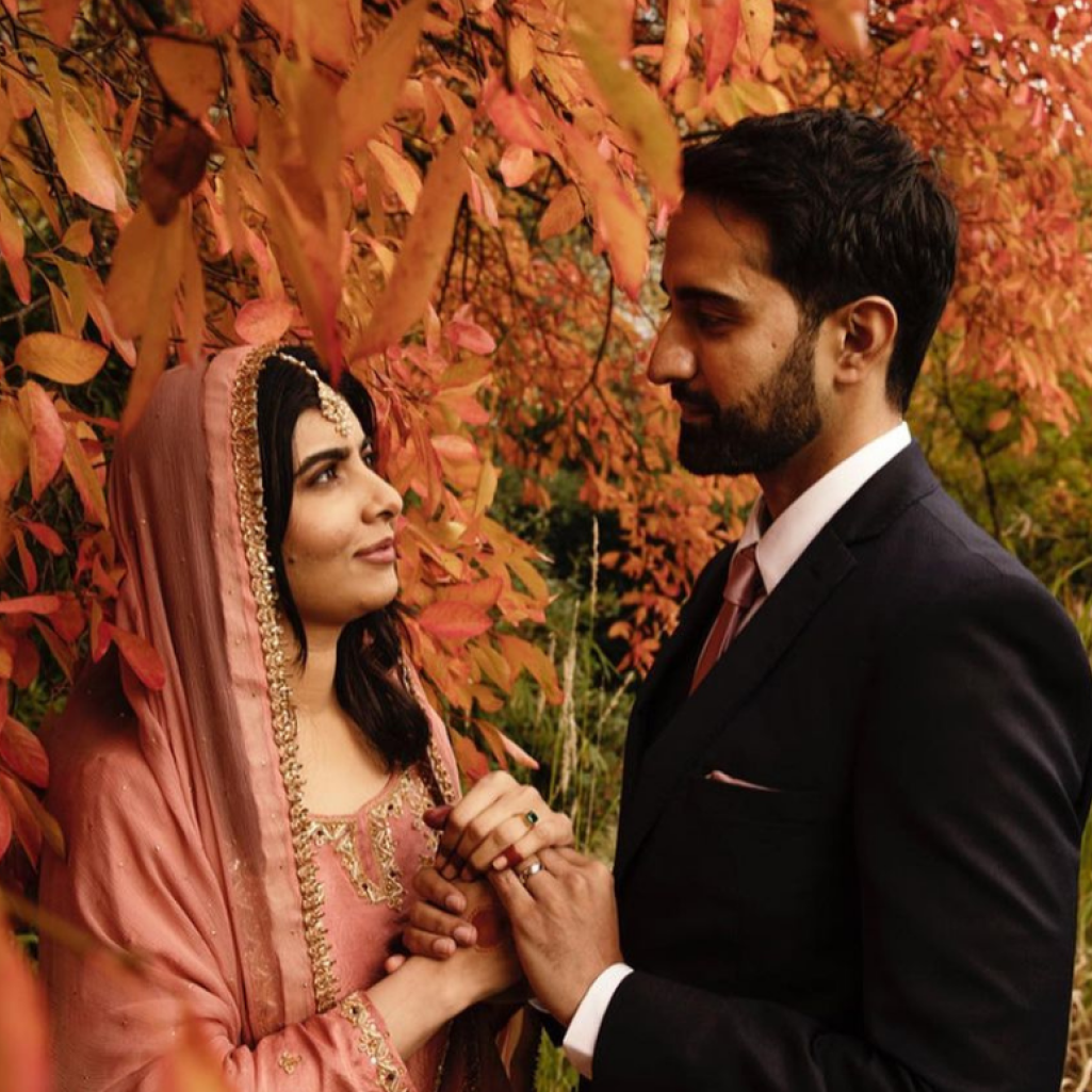 Η Malala Yousafzai παντρεύτηκε και οι φωτογραφίες του γάμου είναι παραμυθένιες 