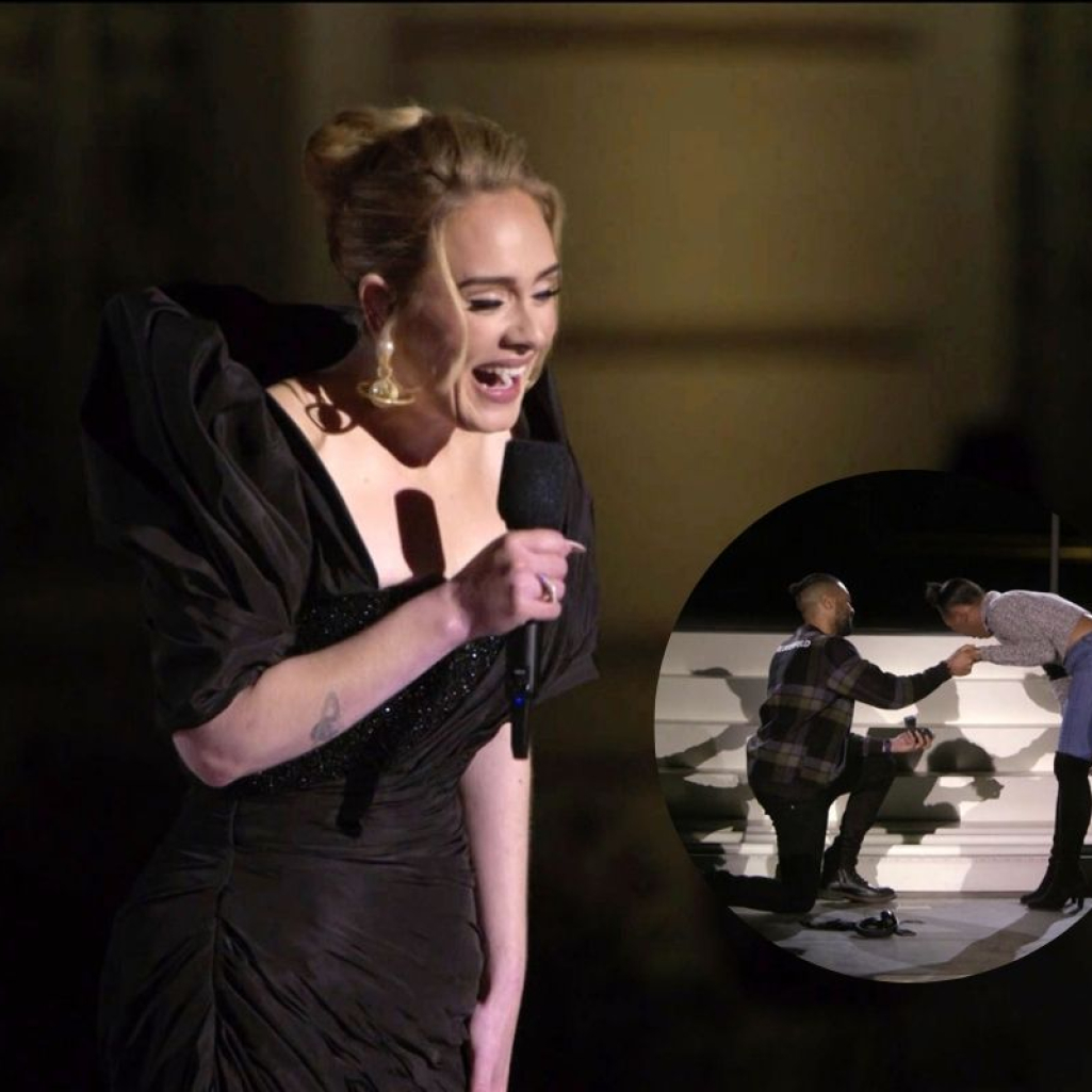 Η πρόταση γάμου που έγινε στη συναυλία της Adele μόλις ανέβασε τον πήχη για όποιον το σκέφτεται