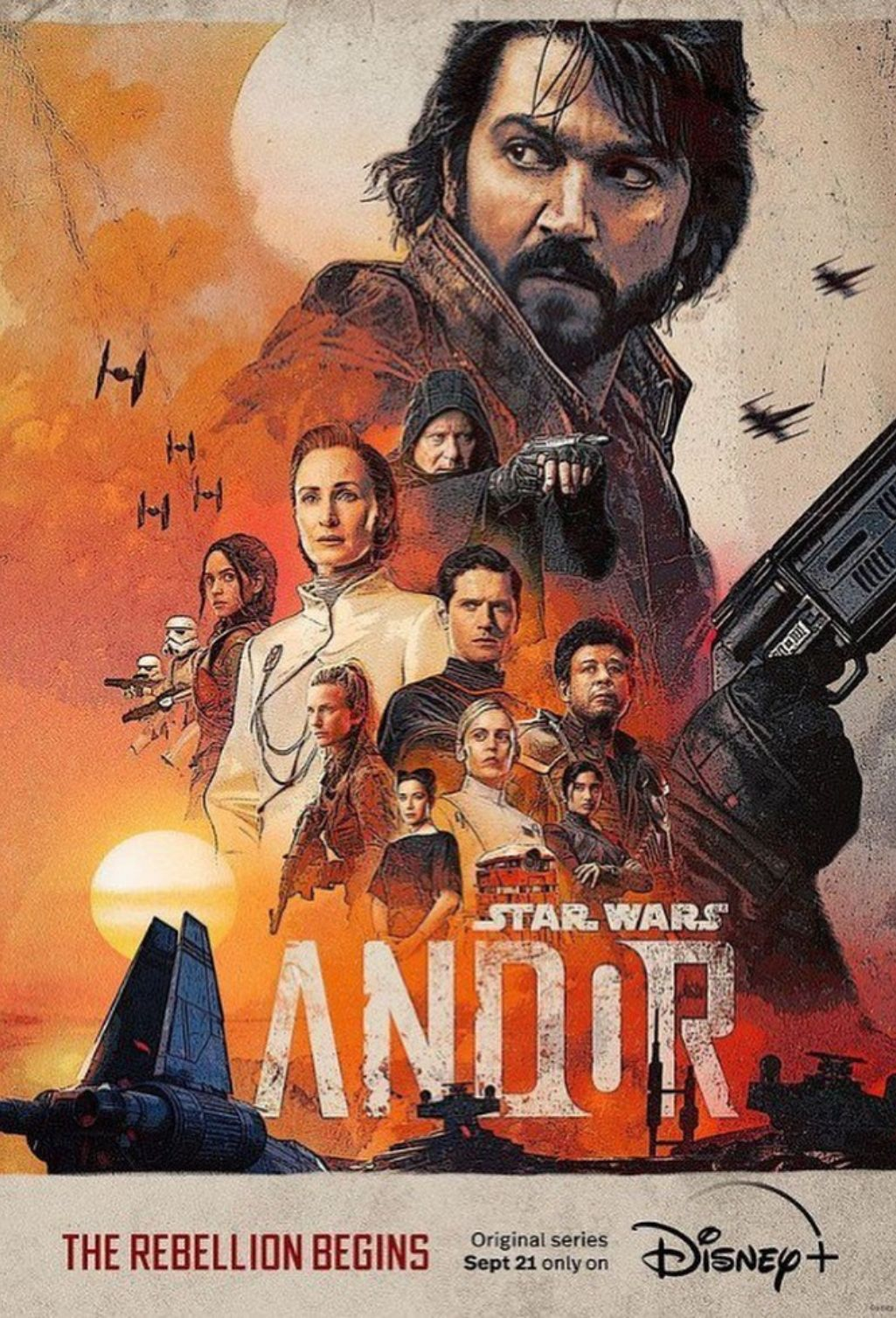 Η αφίσα της σειράς Andor
