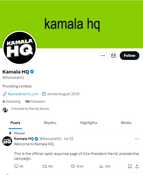 Kamala is brat