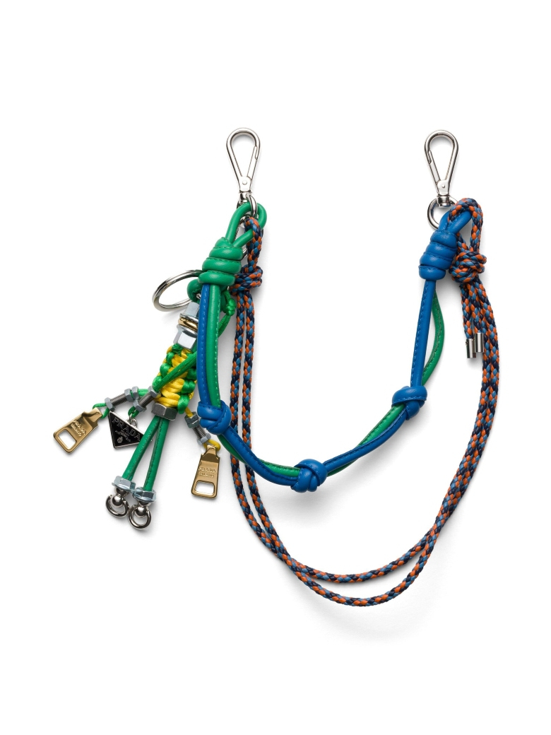 bag charm prada