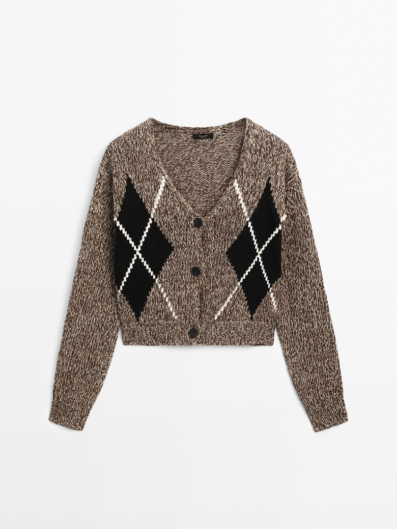 cardigan massimo dutti