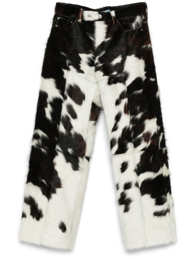 cow print panteloni