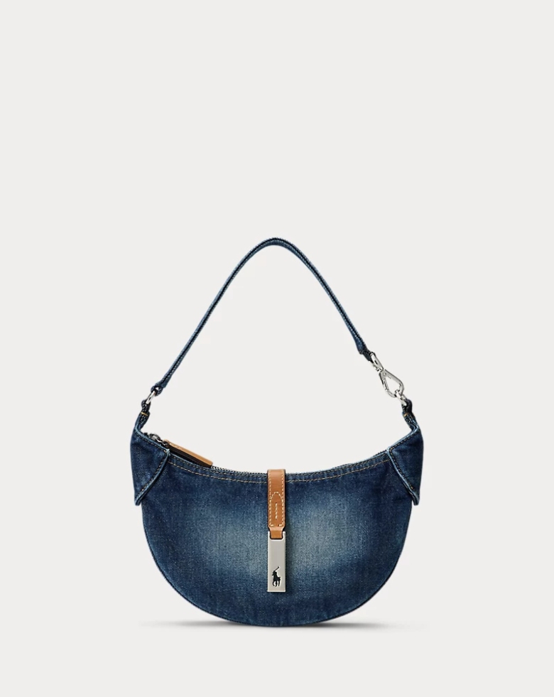 denim τσάντα ralph lauren
