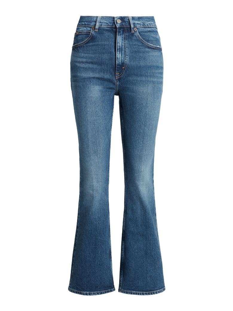 flared denim ralph lauren