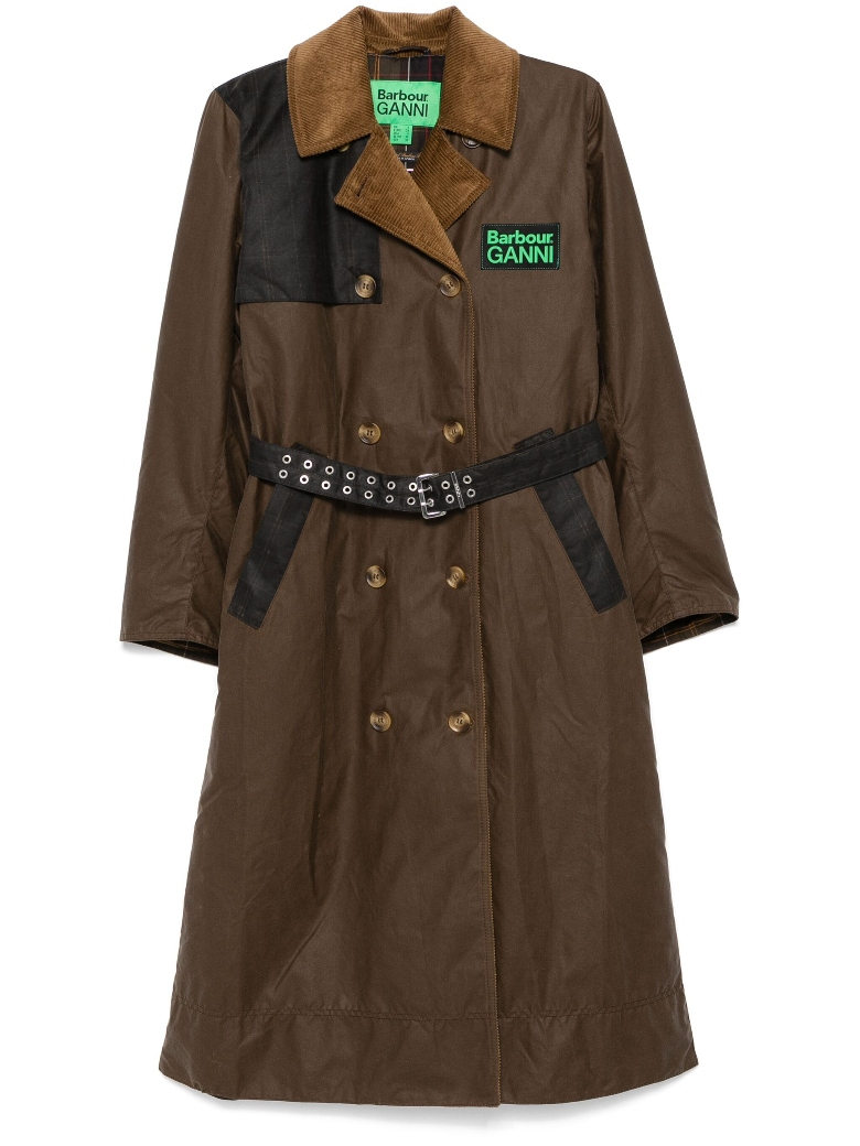 καπαρντίνα barbour x ganni