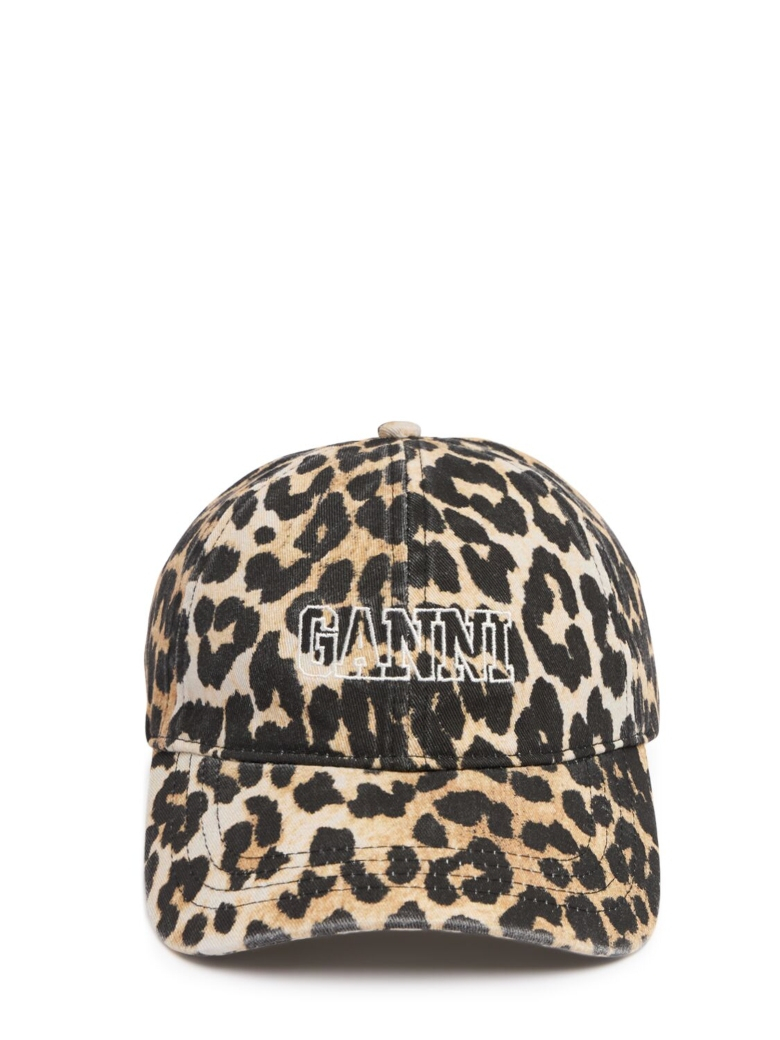 baseball kapelo ganni leopar