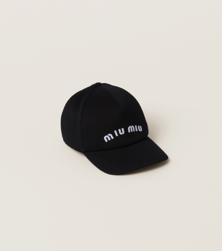 baseball hat miu miu