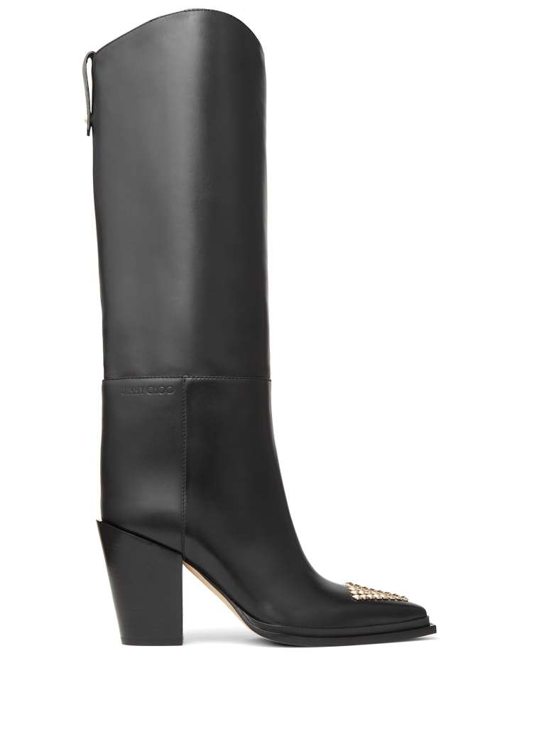 μαύρη μπότα jimmy choo