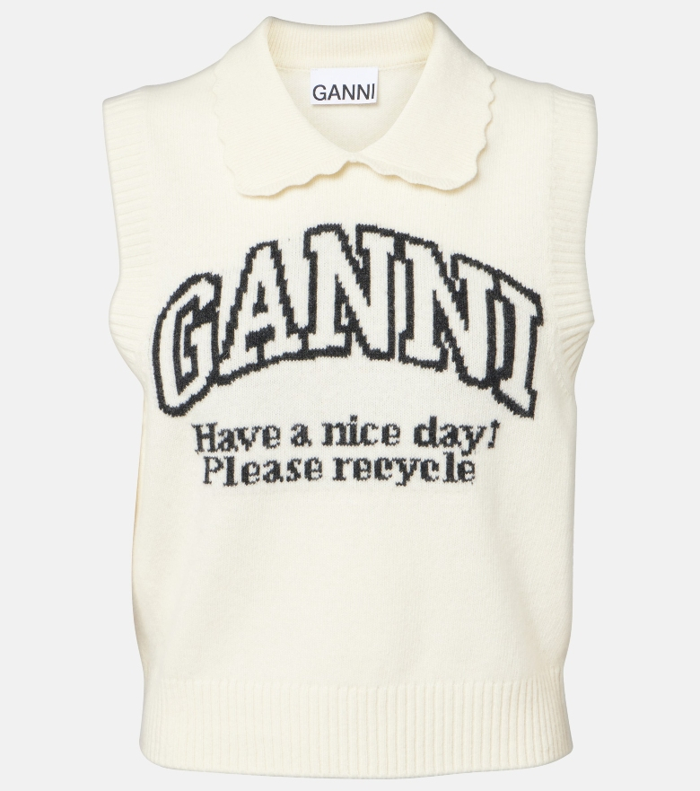 vest ganni