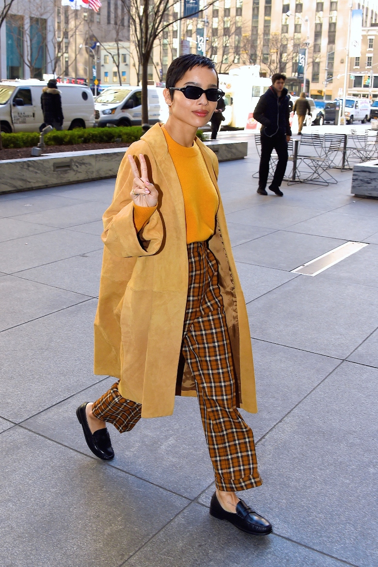 zoe kravitz loafers