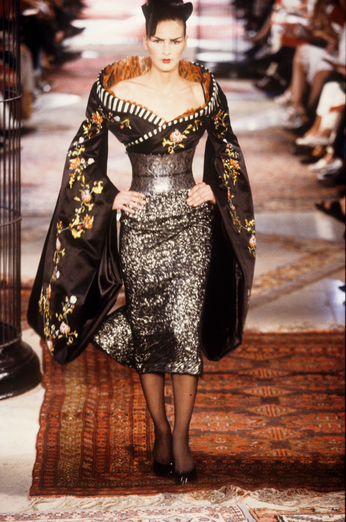 alexander mcqueen kimono