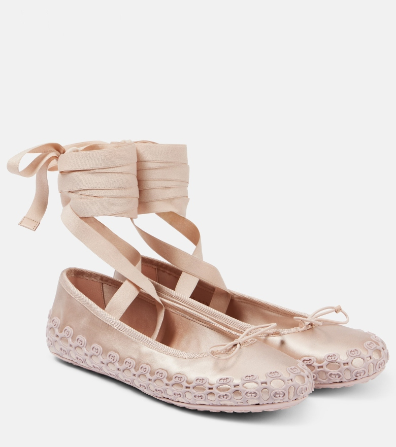ballet pink gucci