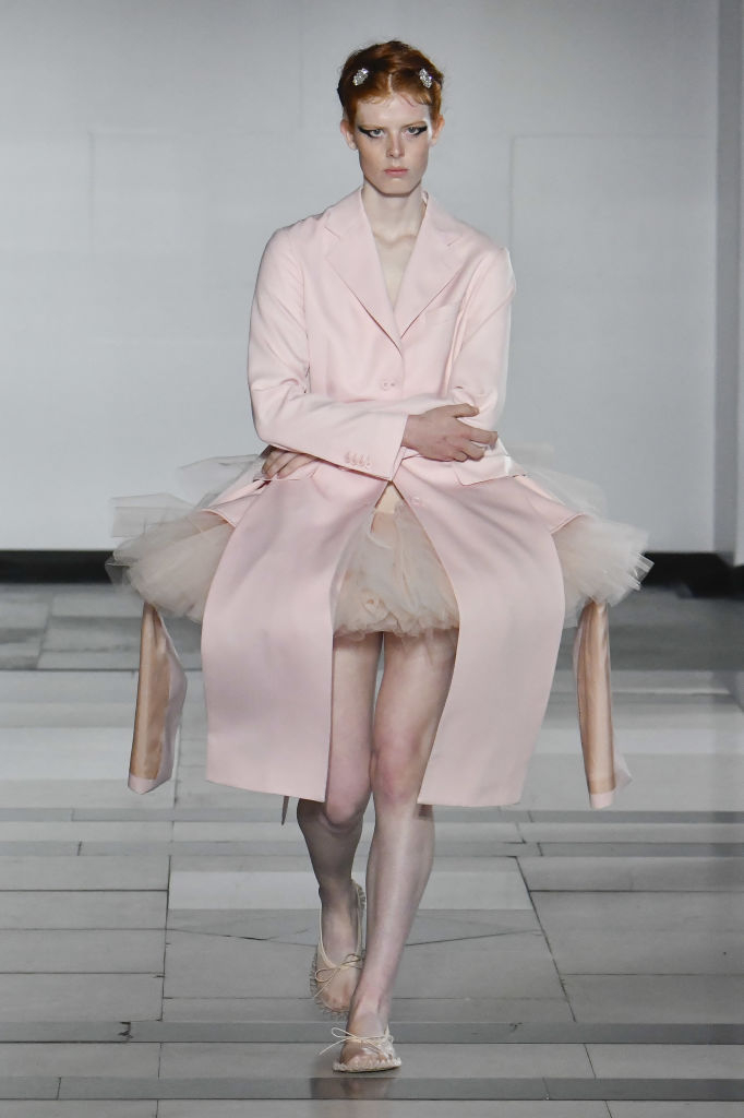 ballet pink simone rocha runway