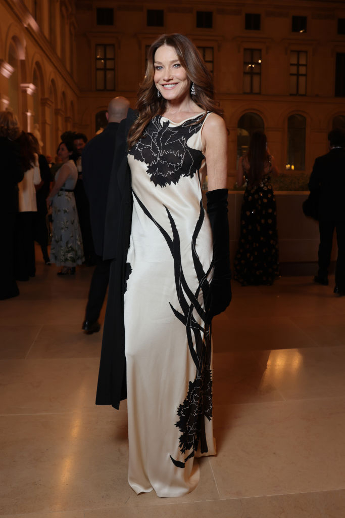 le grand diner du louvre carla bruni