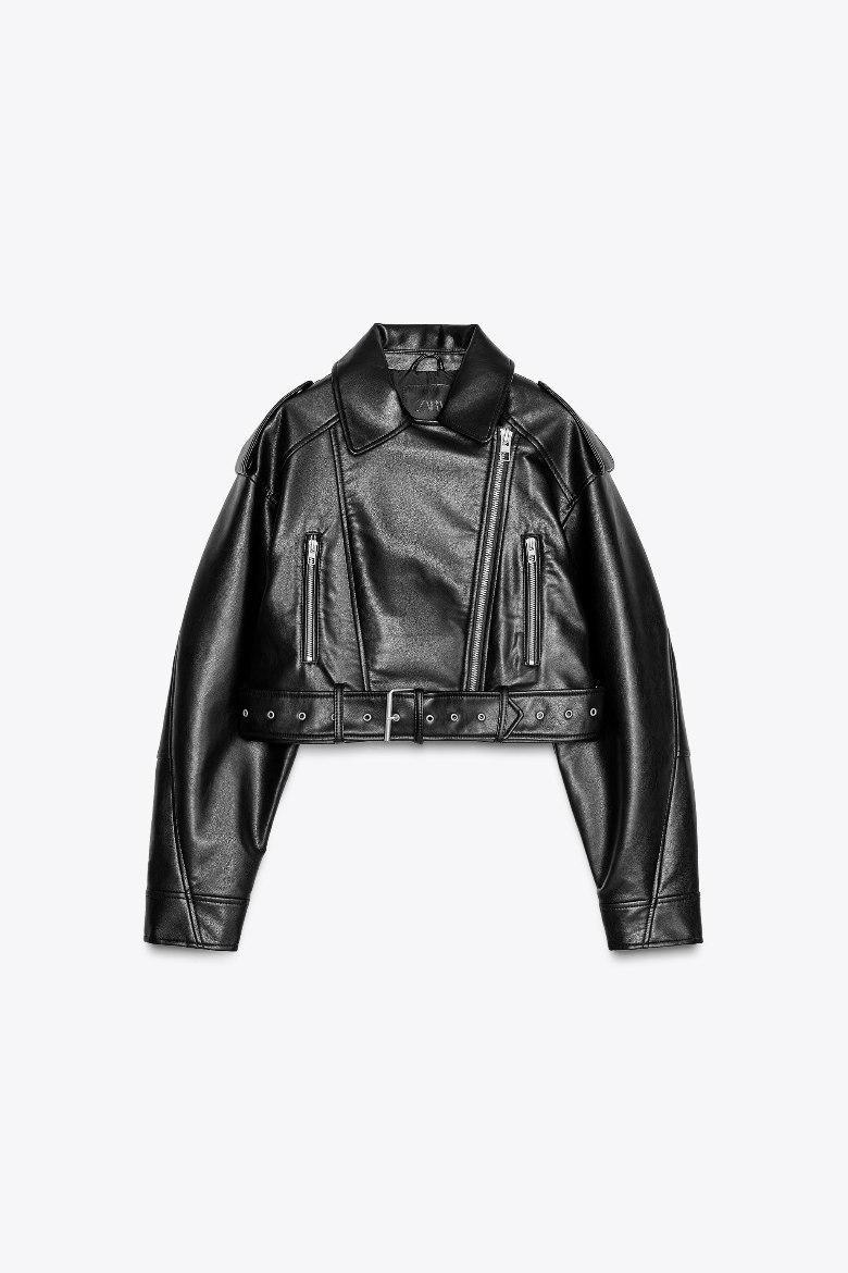 dermatino jacket zara