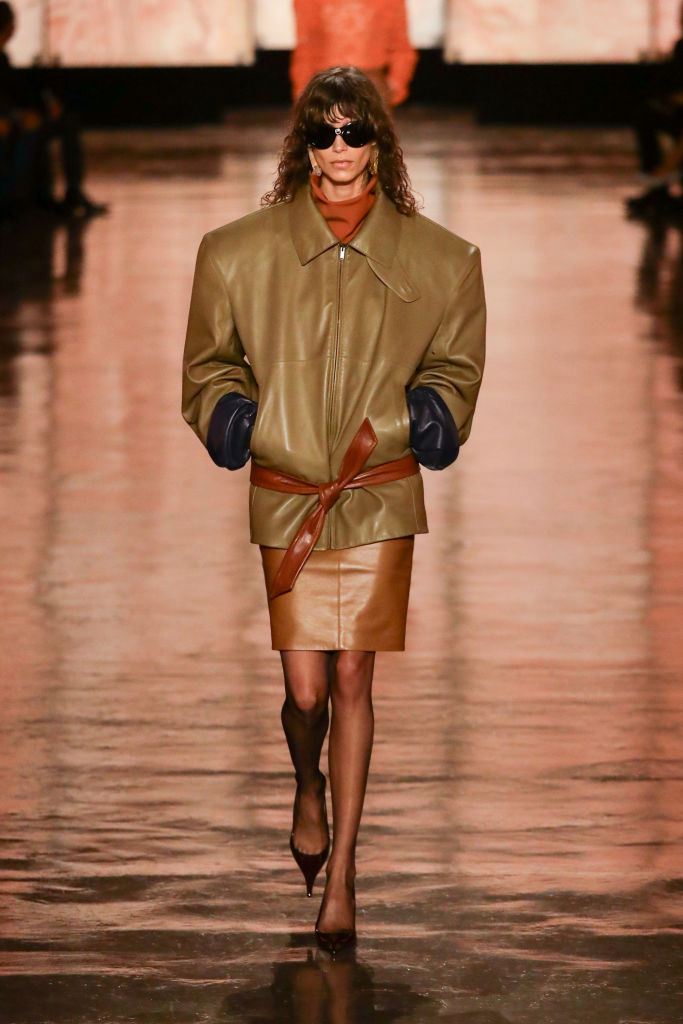 saint laurent runway