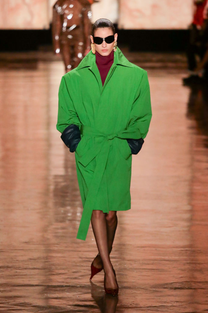 saint laurent runway