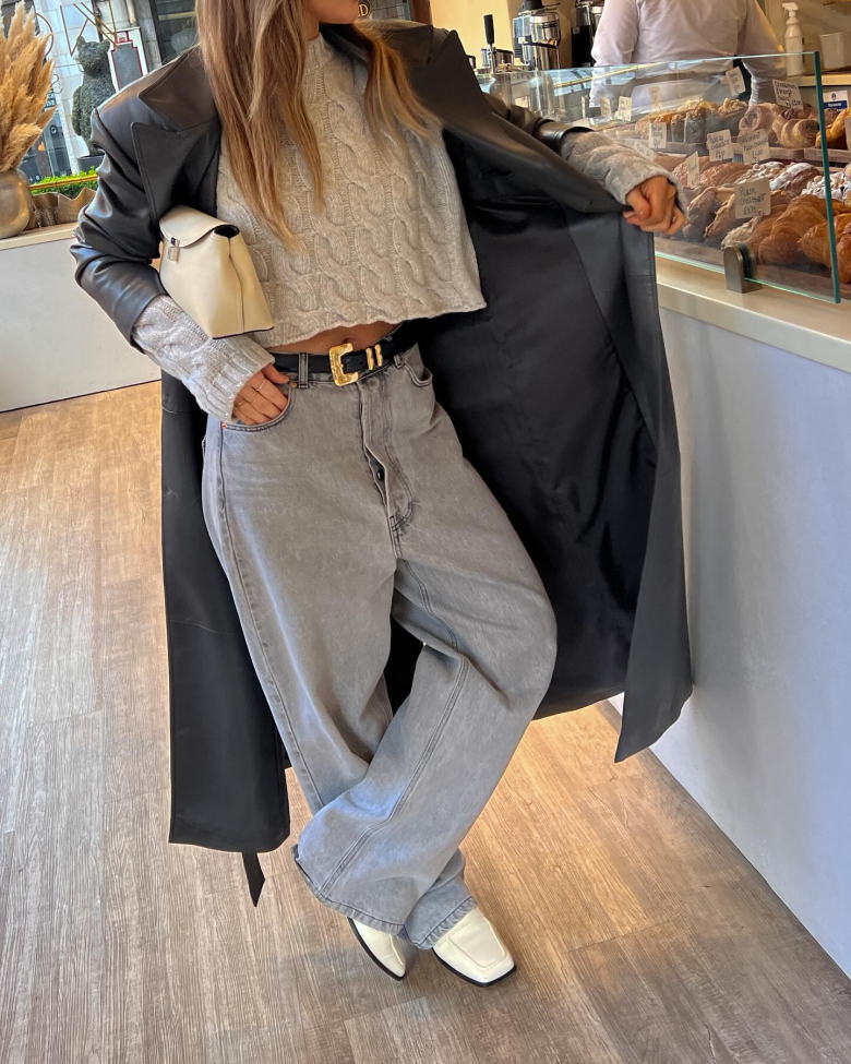 wide leg jeans
