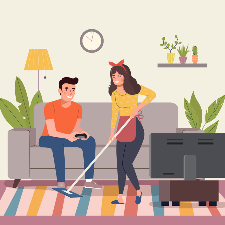 Γυναίκα νοικοκυριό - Weaponized incompetence