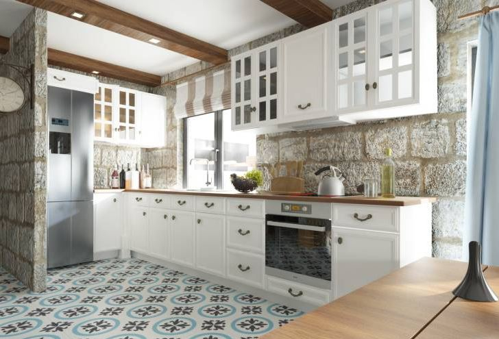 Αλλάξτε σε ένα μέρος τα πλακάκια της κουζίνας ή του μπάνιου σας και τοποθετήστε άλλα, σε ωραία σχέδια και χρώματα.