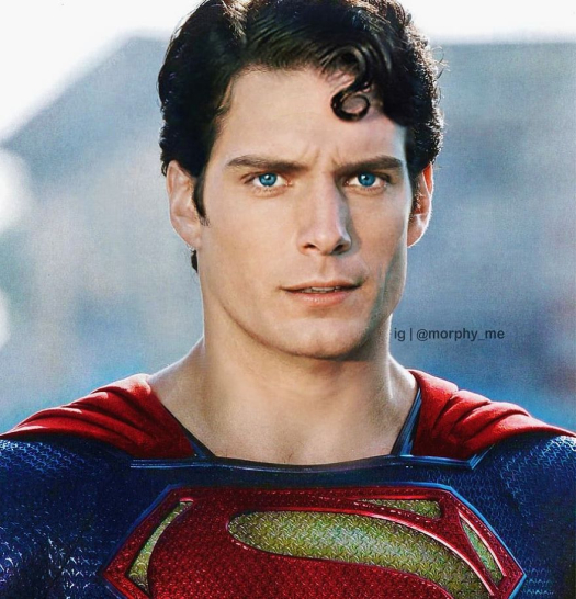 Henry Cavill & Christopher Reeve @morphy_me