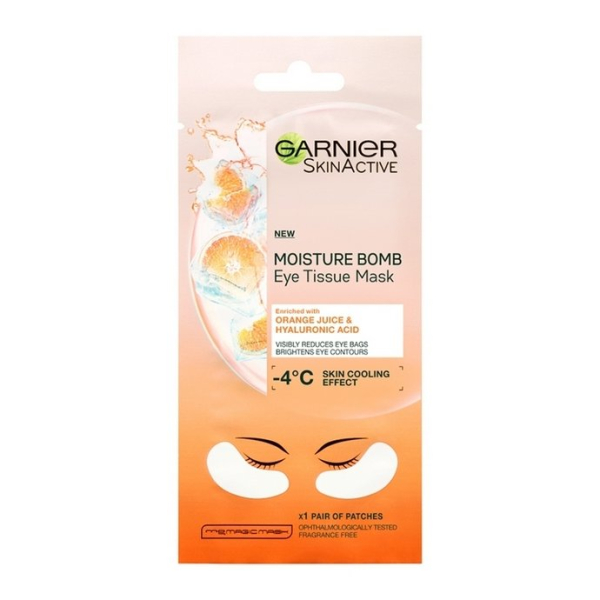 Hydra Bomb Eye Tissue Mask, Garnier