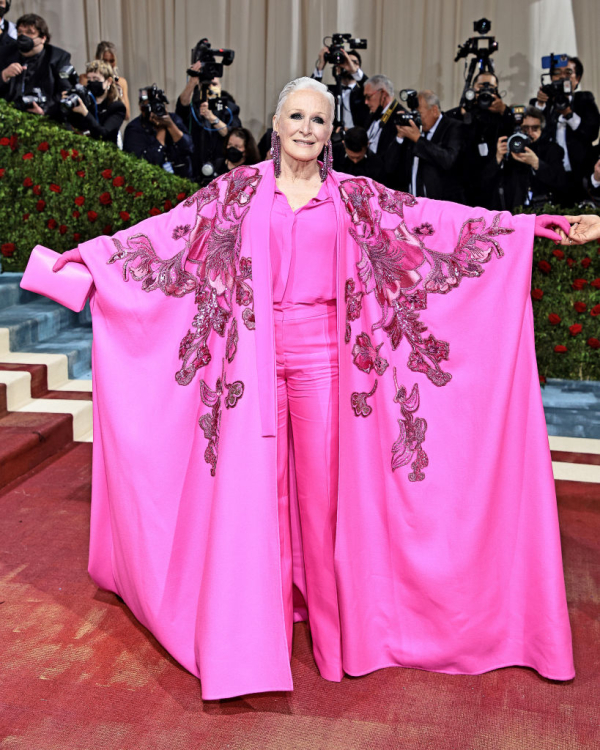 Glenn Close με Valentino
