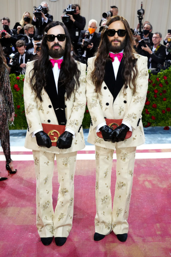 Jared Leto και Alessandro Michele με Gucci
