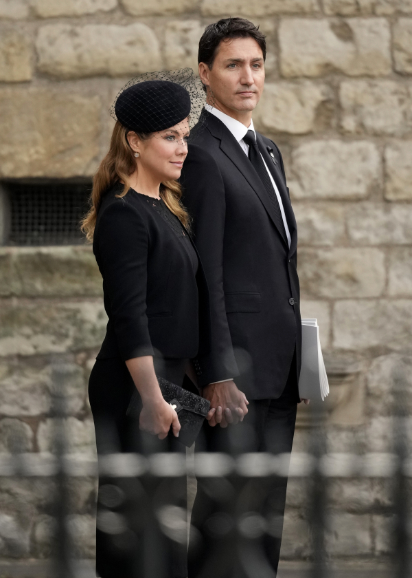 Η Sophie Grégoire και ο Πρωθυπουργός του Καναδά, Justin Trudeau
