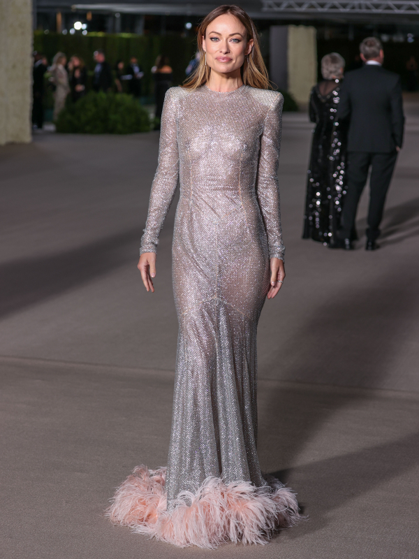 H Olivia Wilde με Alexandre Vauthier SS22 Couture
