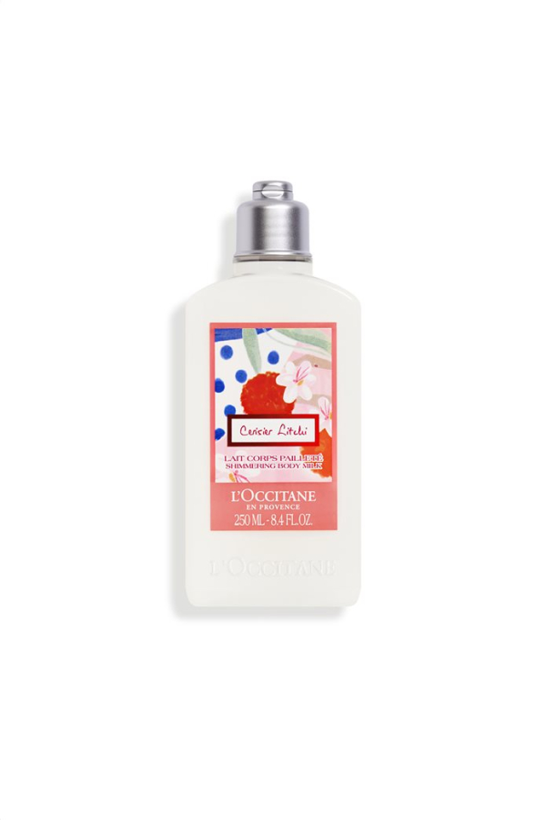 L'Occitane Cherry Blossom & Lychee Shimmering Body Milk 