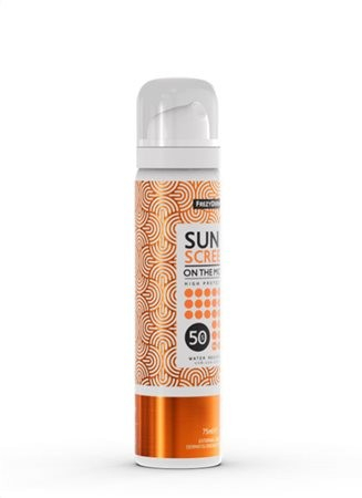 Sun Screen On The Move SPF50 Sunscreen Spray Face, Frezyderm