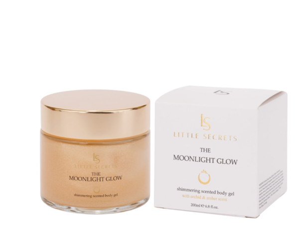 Κρέμα σώματος με glitter