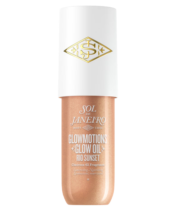 λάδι σώματος με γκλίτερ