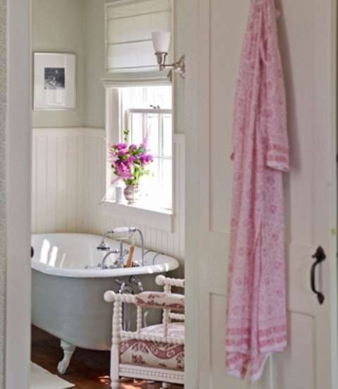 pink bathroom